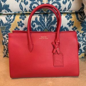 NWT Stunning and Chic Pink Paule Ka Handbag